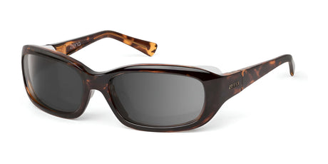 Ziena Verona Sunglasses Tortoise / Gray +2.50 / Frost