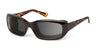Ziena Verona Sunglasses | Size 58 / Tortoise / Gray +1.50 / Black