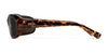 Ziena Verona Sunglasses | Size 58 / Glossy Black / Gray / Black