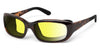 Ziena VERONA Sunglasses | Size 58 / Dark Tortoise / BlueByrd Blue Light - Level 3 / Black