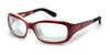 Ziena Verona Eyeglasses | Size 58 / Rose / BlueByrd Blue Light / Frost