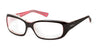 Ziena Verona Eyeglasses | Size 58 / Rose / Clear +1.50 / Frost