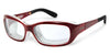 Ziena VERONA Eyeglasses | Size 58 / Rose / Clear +2.00 / Frost