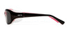 Ziena Verona Sunglasses | Size 58 / Glossy Black / Gray / Black