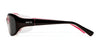Ziena Verona Sunglasses | Size 58 / Glossy Black / Gray / Black