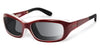 Ziena VERONA Sunglasses | Size 58 / Rose / Gray (12%) +2.00 / Frost