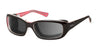 Ziena Verona Sunglasses | Size 58 / Rose / Gray +1.50 / Black