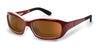 Ziena Verona Sunglasses | Size 58 / Rose / Polarized Copper / Frost
