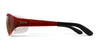 Ziena Verona Sunglasses | Size 58 / Glossy Black / Gray / Black