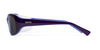 Ziena Verona Sunglasses | Size 58 / Glossy Black / Gray / Black