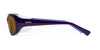 Ziena Verona Sunglasses | Size 58 / Glossy Black / Gray / Black