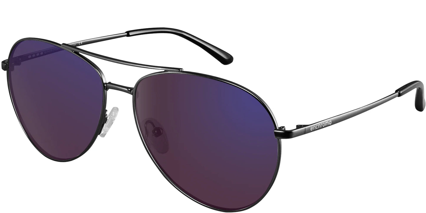 EnChroma Rockridge CX Sunglasses Gunmetal / Outdoor Protan Polarized