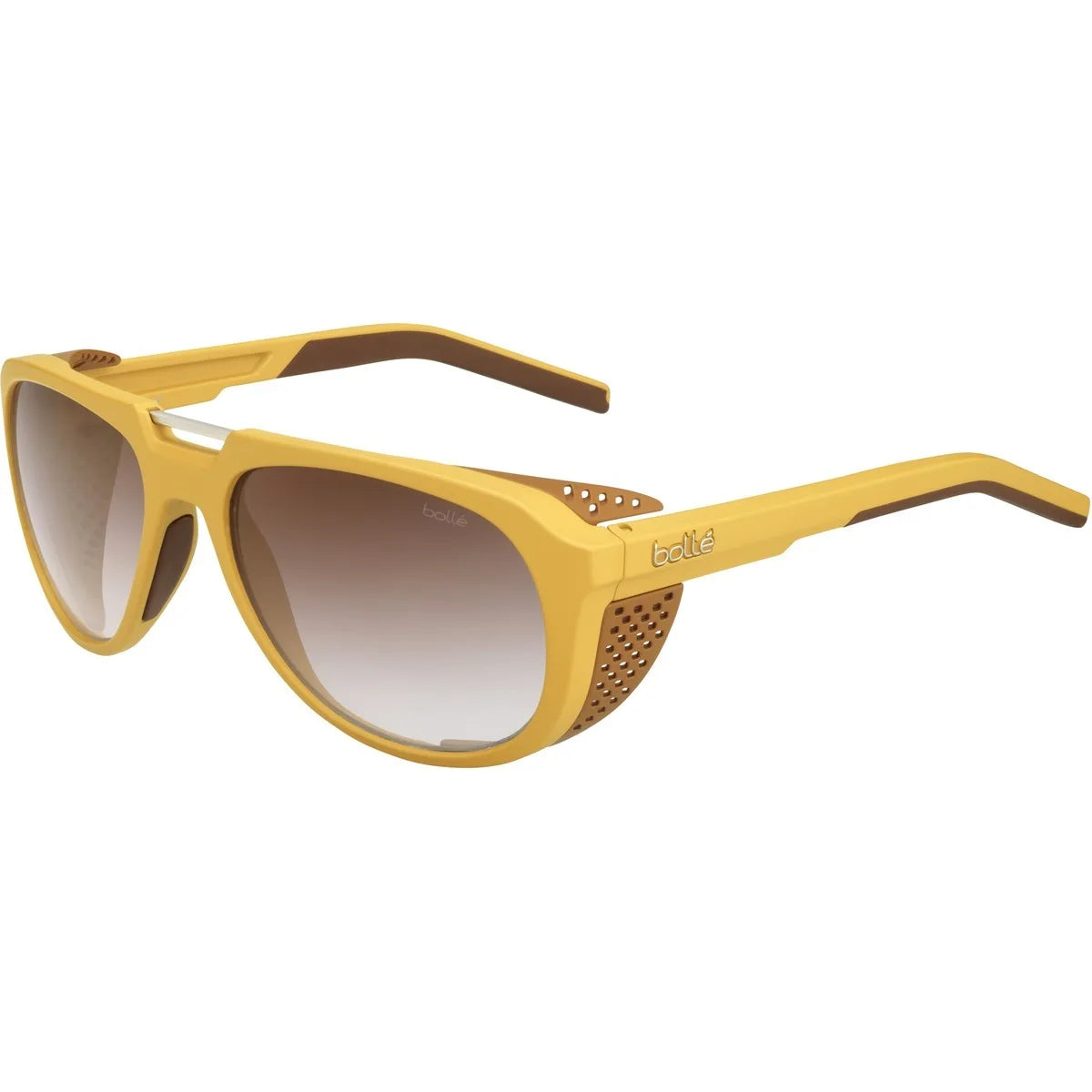 Bolle Cobalt Sunglasses Caramel Matte / Gradient Silver