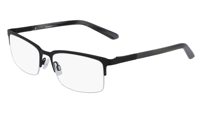 Dragon DR2014 Eyeglasses / Matte Black / Slate Wood / Size 55