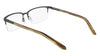 Dragon DR2014 Eyeglasses / Matte Black / Slate Wood / Size 55