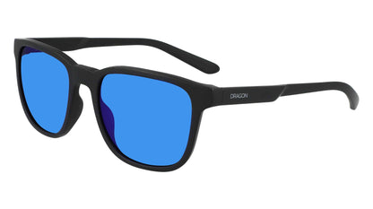 Dragon CLOVER Sunglasses Matte Black / Lumalens Blue Ion