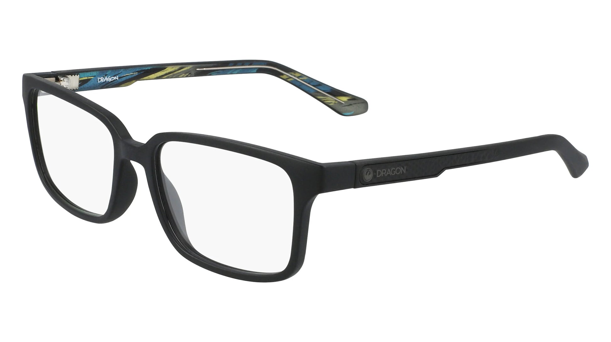 Dragon DR2017 Eyeglasses Matte Black / Blue Resin