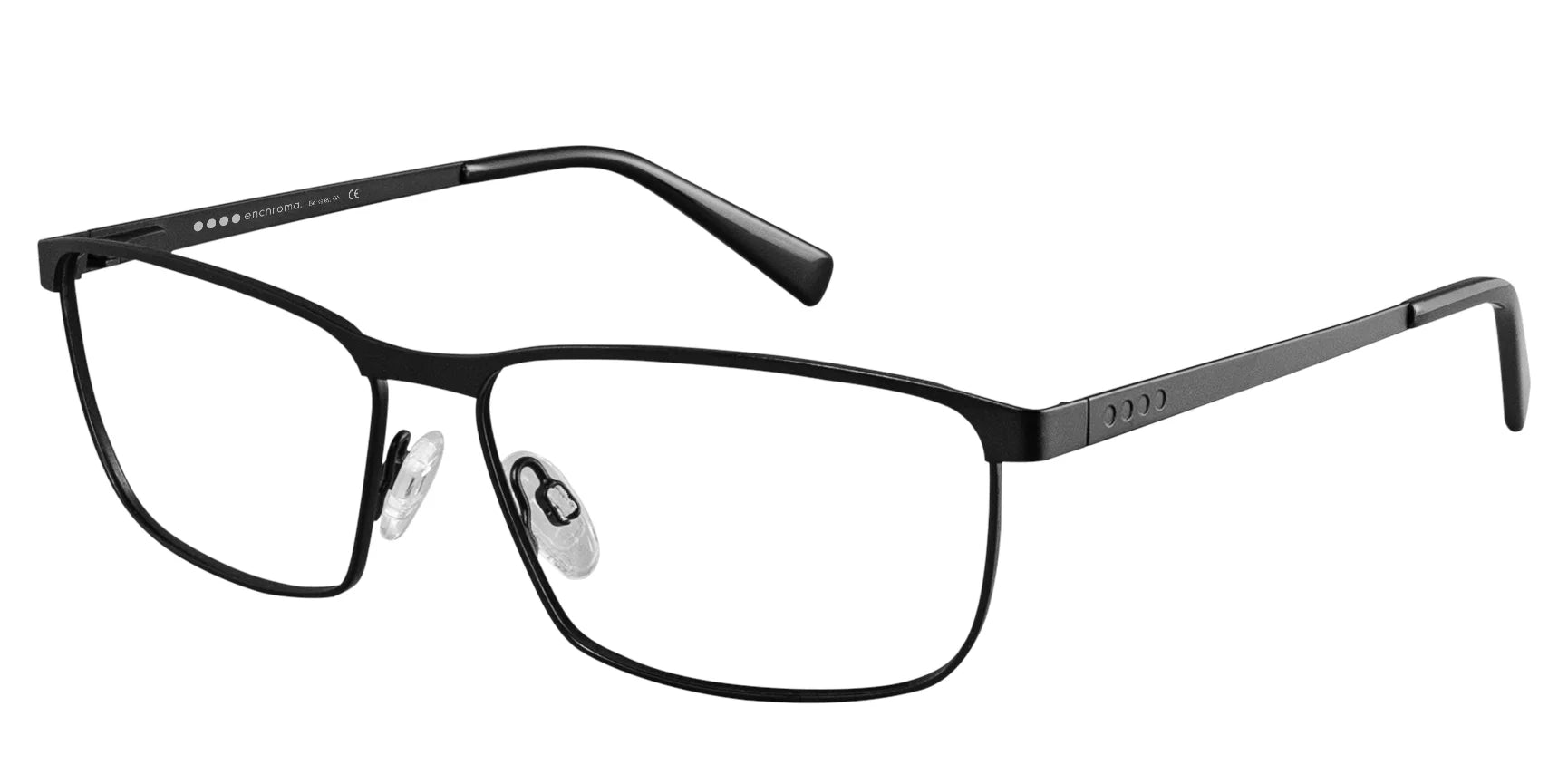 EnChroma Campus CX Eyeglasses Matte Black / Outdoor Protan