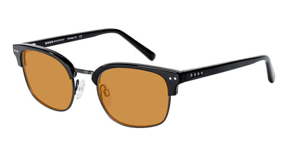 EnChroma Derby LX Sunglasses Black / LX4 Deep Chestnut