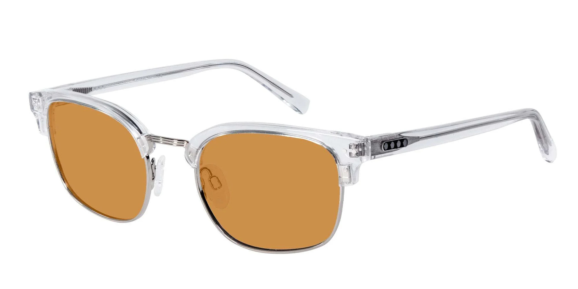 EnChroma Derby LX Sunglasses Clear / LX3 Chestnut