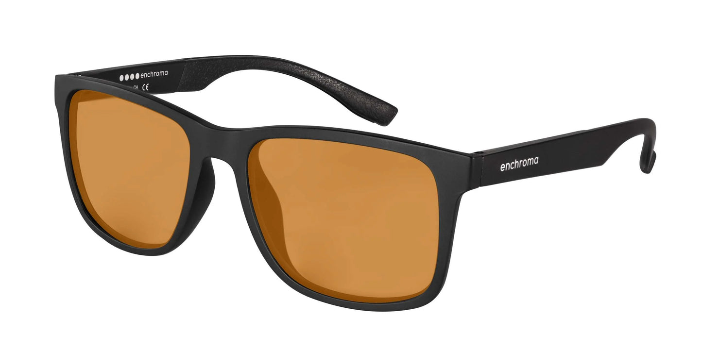EnChroma Tilden LX Sunglasses Black / LX4 Deep Chestnut