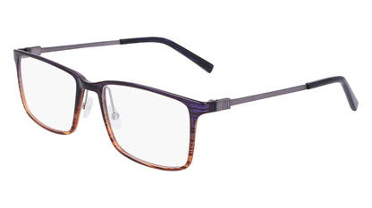 Flexon EP8009 Eyeglasses Navy / Amber Gradient
