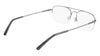 Flexon H6061 Eyeglasses / Shiny Black / Size 55