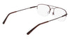 Flexon H6061 Eyeglasses / Shiny Black / Size 55