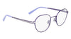 Flexon J4013 Eyeglasses / Matte Light Gunmetal / Size 45