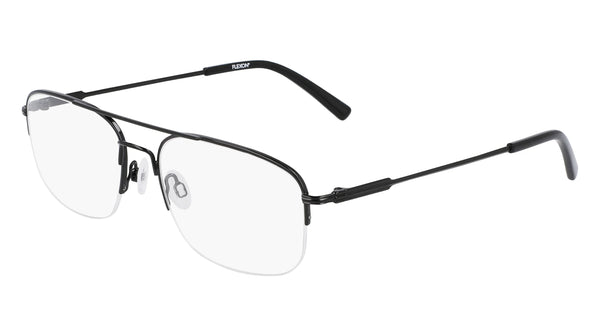 Flexon H6061 Eyeglasses / Shiny Black / Size 55
