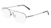 Flexon H6061 Eyeglasses / Shiny Gunmetal / Size 55