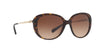 Coach L1664 HC8215F Sunglasses | Size 57 / Dark Tortoise / Brown Gradient (3N 14.2%)