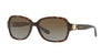 Coach L1031 HC8241 Sunglasses | Size 57 / Dark Tortoise №5507T5 / Brown Gradient Polarized (2P 19%)