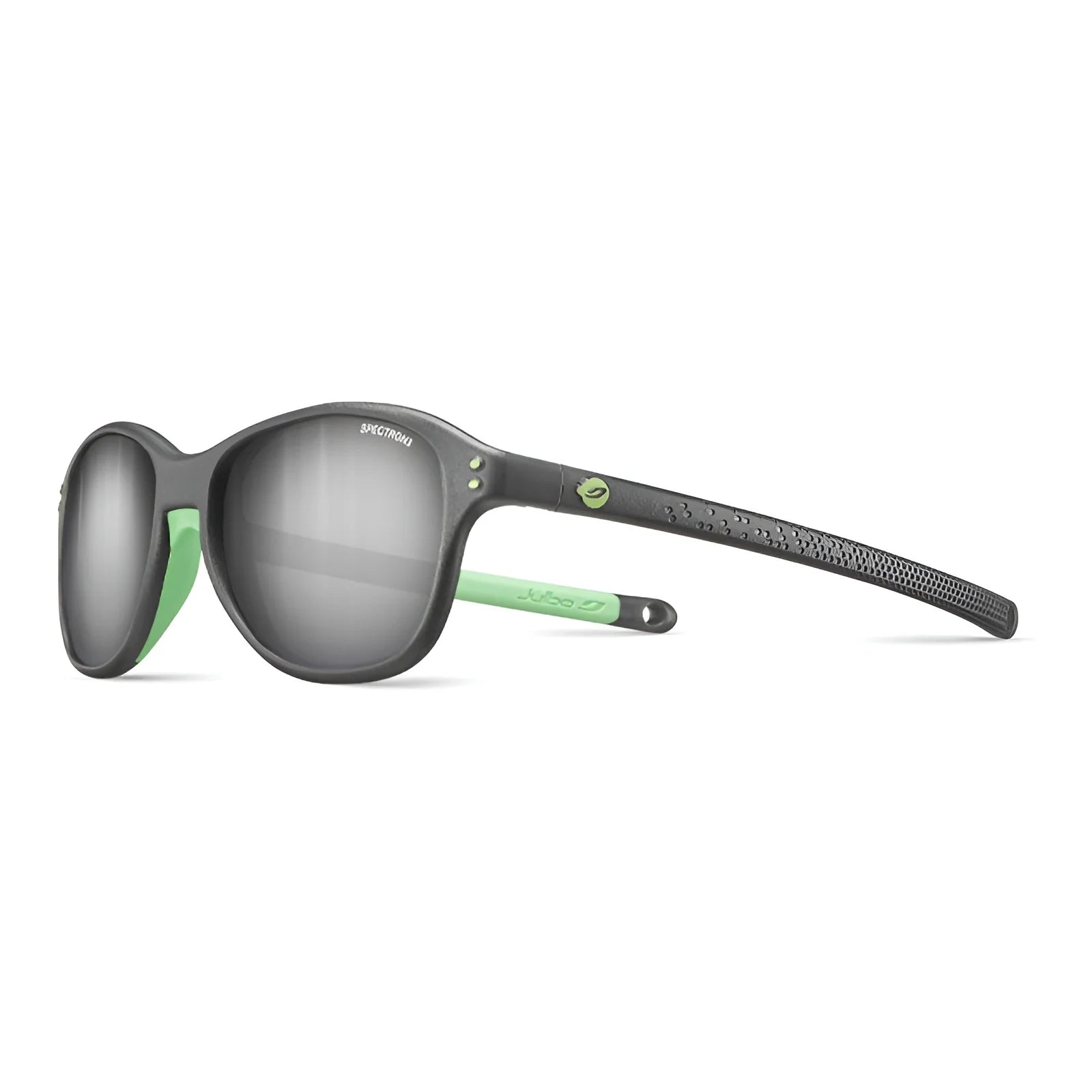 Julbo Boomerang Sunglasses Black Transluscent / Green / Spectron 3+