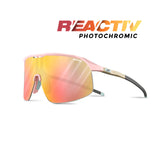 Julbo Density Sunglasses Pink / Light Brown / REACTIV 1 & 3 Light Amplifier (VLT 17..75%)