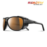 Julbo Explorer 2.0 Sunglasses Black Matte / Black / REACTIV 2 & 4 Polarized (VLT 5..20%)