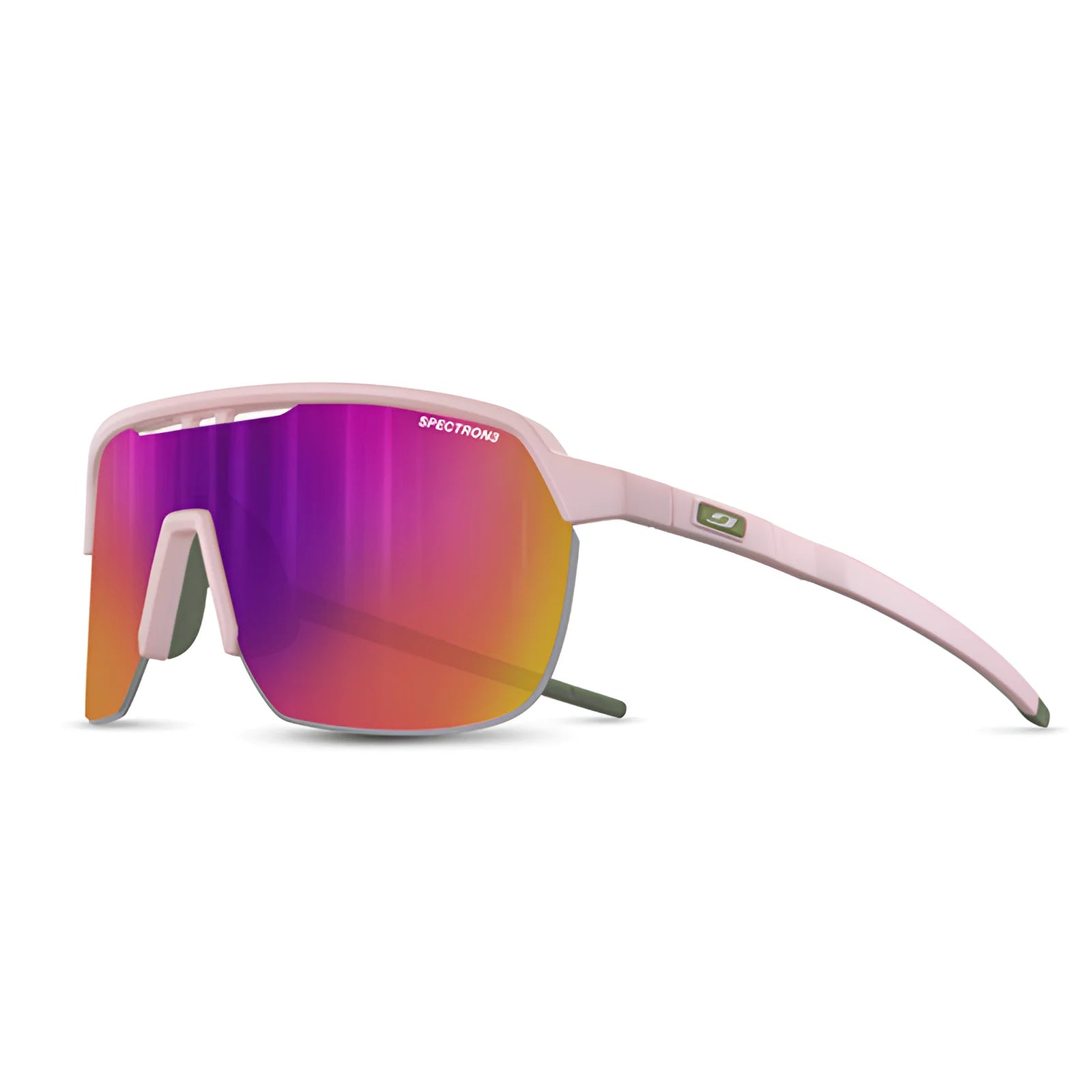 Julbo Frequency Sunglasses Pastel Pink / Green / Spectron 3 (VLT 13%)