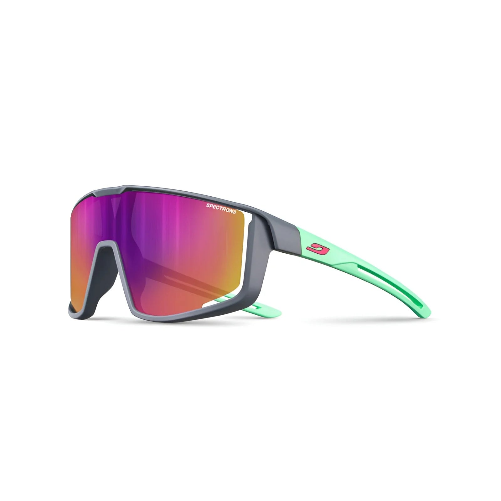 Julbo Fury S Sunglasses Grey / Mint / Spectron 3 (VLT 13%)