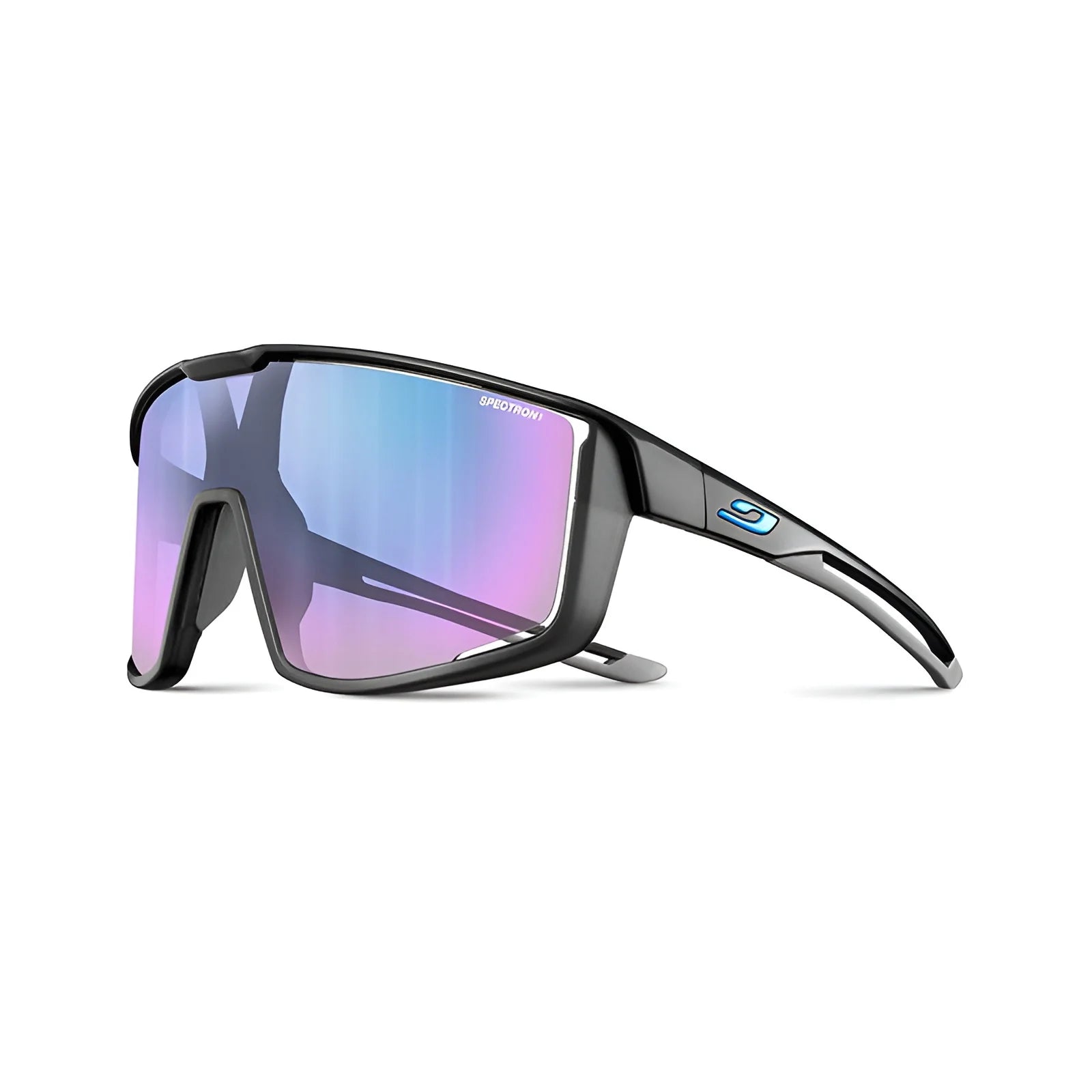 Julbo Fury Sunglasses Black / Translucent Black / Spectron 1