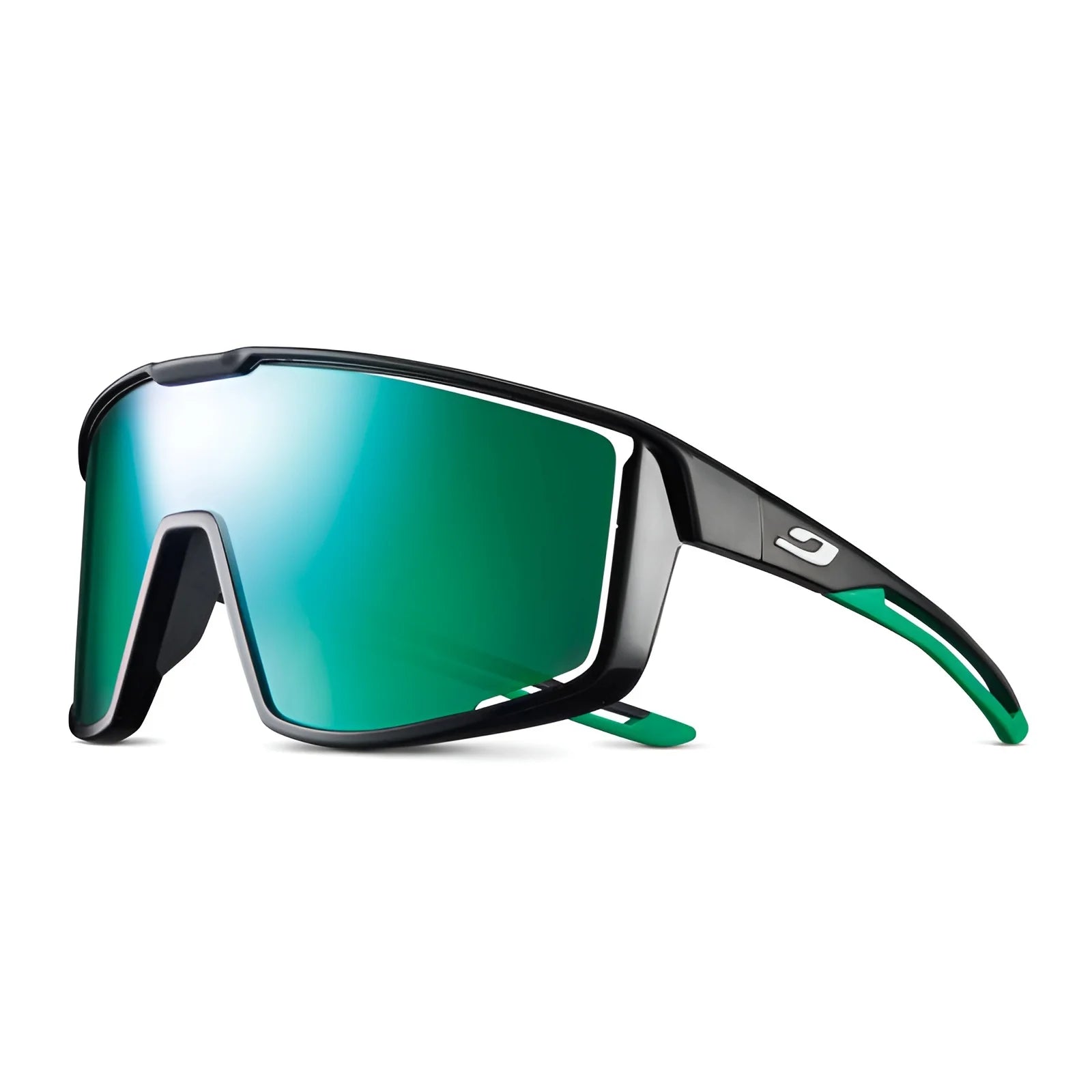Julbo Fury Sunglasses Black / Green / Spectron 3 (VLT 13%)
