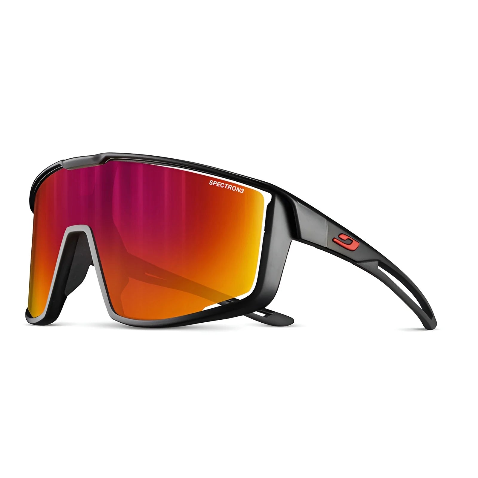 Julbo Fury Sunglasses Black / Red / Spectron 3 (VLT 13%)
