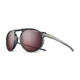 Julbo Meta Sunglasses Translucent Blue / Light Gray / Spectron 3 Polarized HD (VLT 7%)