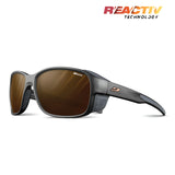 Julbo Montebianco 2 Sunglasses Black / REACTIV 2 & 4 Polarized