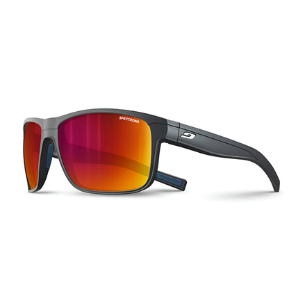 Julbo Renegade Sunglasses Matte Black / Blue / Spectron 3 (VLT 13%)