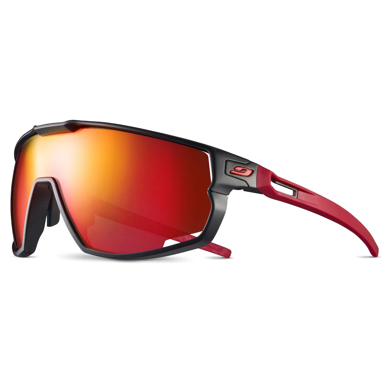 Julbo Rush Sunglasses Black / Red / Spectron 3 (VLT 13%)