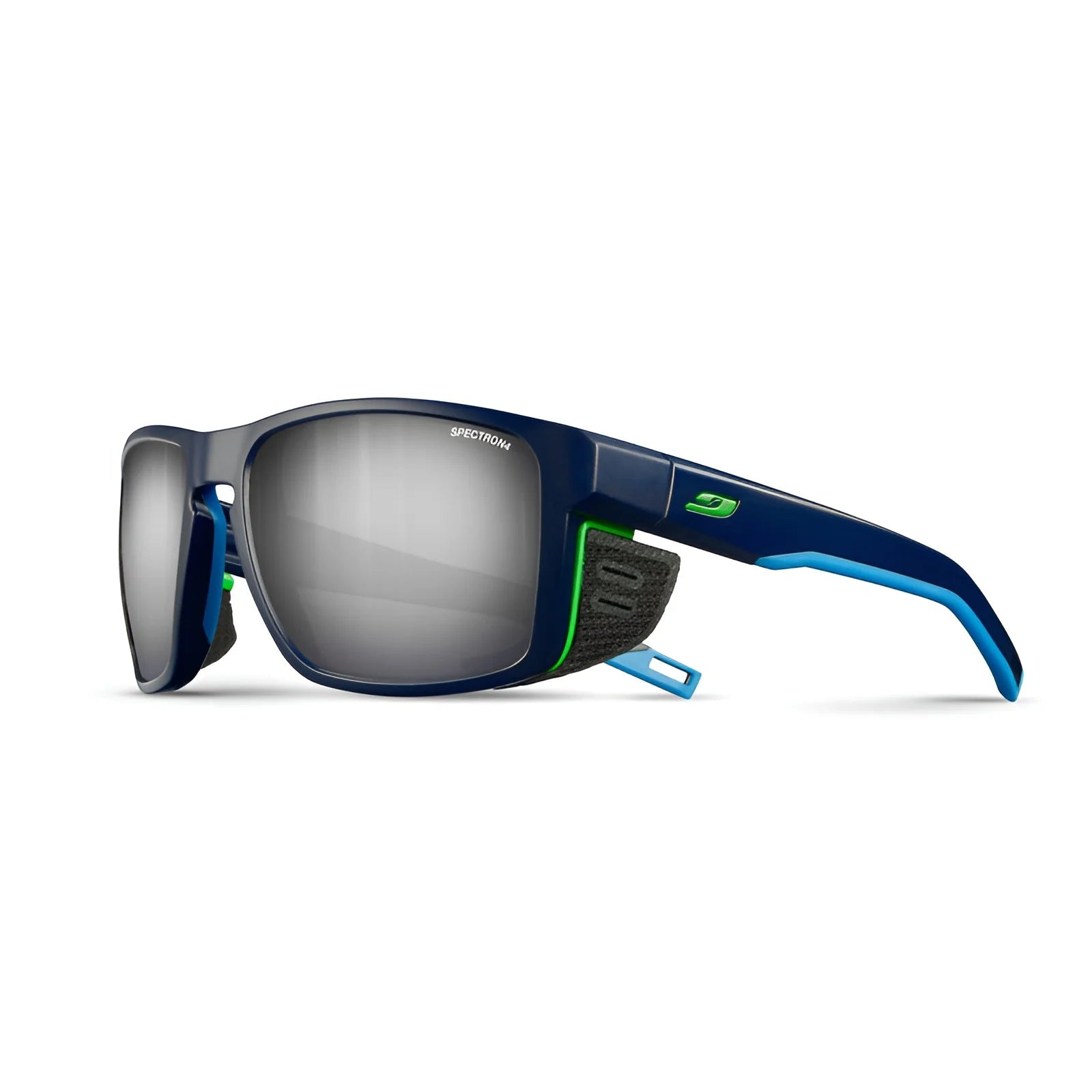 Julbo Shield Sunglasses Dark Blue / Blue / Green / Spectron 4