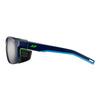 Julbo Shield Sunglasses | Size 59 / Transluscent Black / Neon Orange / REACTIV 2 & 4 Polarized (VLT 5..20%) / Size 59