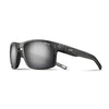 Julbo Shield Sunglasses | Size 59 / Transluscent Black / Neon Orange / REACTIV 2 & 4 Polarized (VLT 5..20%) / Size 59