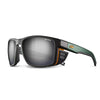 Julbo Shield Sunglasses | Size 59 / Translucent Dark Green / Dark Green / Orange / Spectron 4 / Size 59