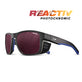 Translucent Black / Blue / White